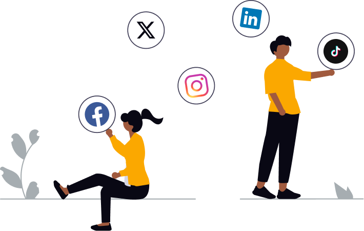 Axis Social illustration